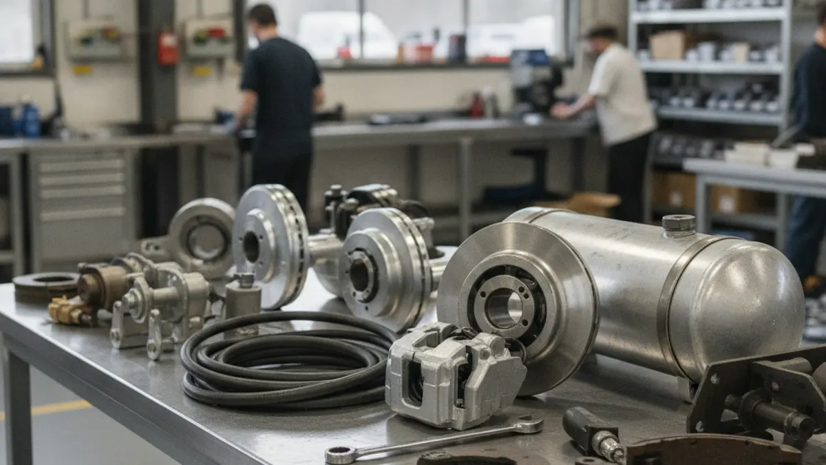 Air Brake Systems by Truck Make: Freightliner, Volvo, Peterbilt, Kenworth, Mack and International
