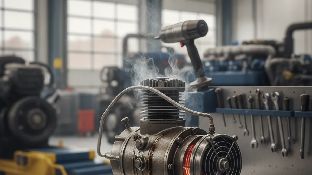 Air Brake Compressor Overheating: Causes, Damage and Fixes