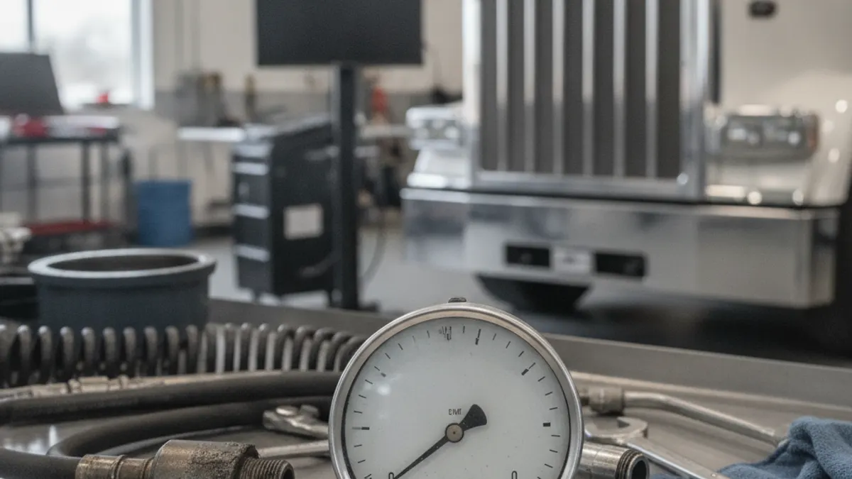 Air Pressure Gauge Not Reading Correctly on a Truck