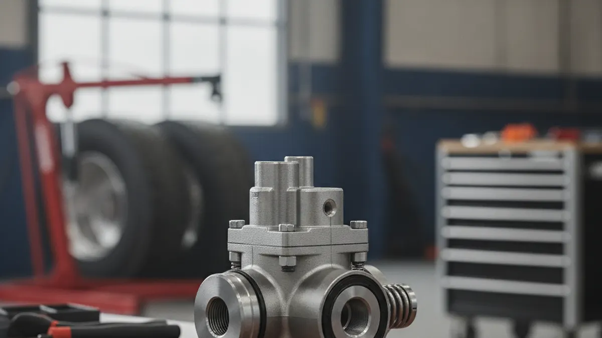 Anti-Compounding Valve: Stopping Service and Spring Brake Force From Stacking