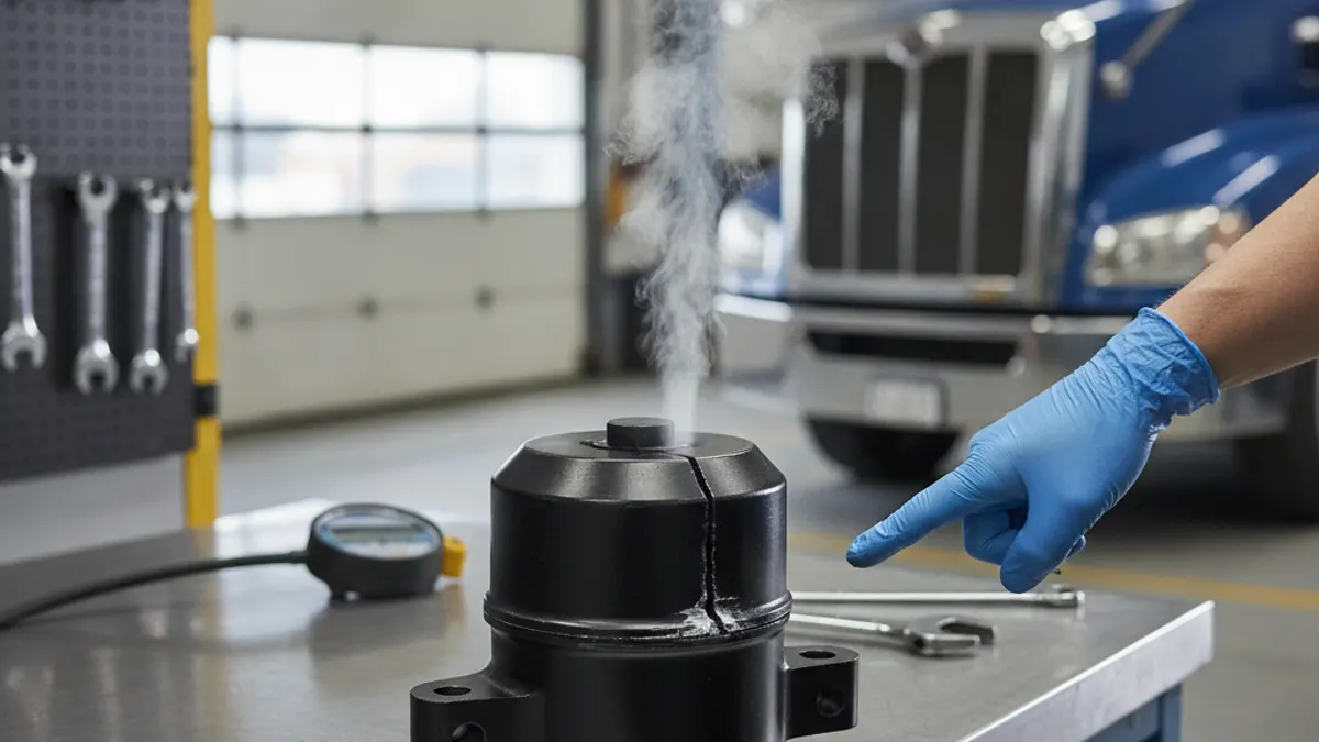 Brake Chamber Leaking Air: Causes, Diagnosis and Repair