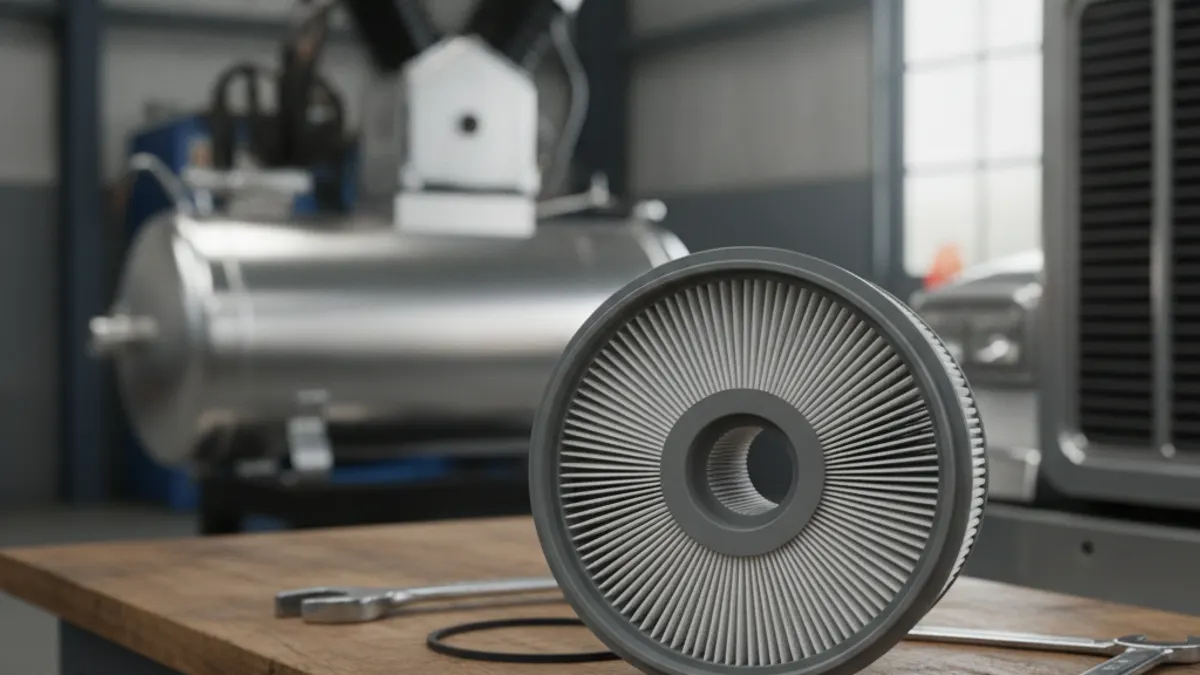 Air Compressor Intake Filter: Symptoms, Checks and Service