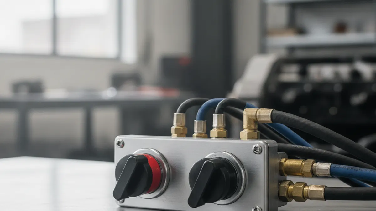 Dash Air Brake Valves: The Yellow and Red Knobs Explained
