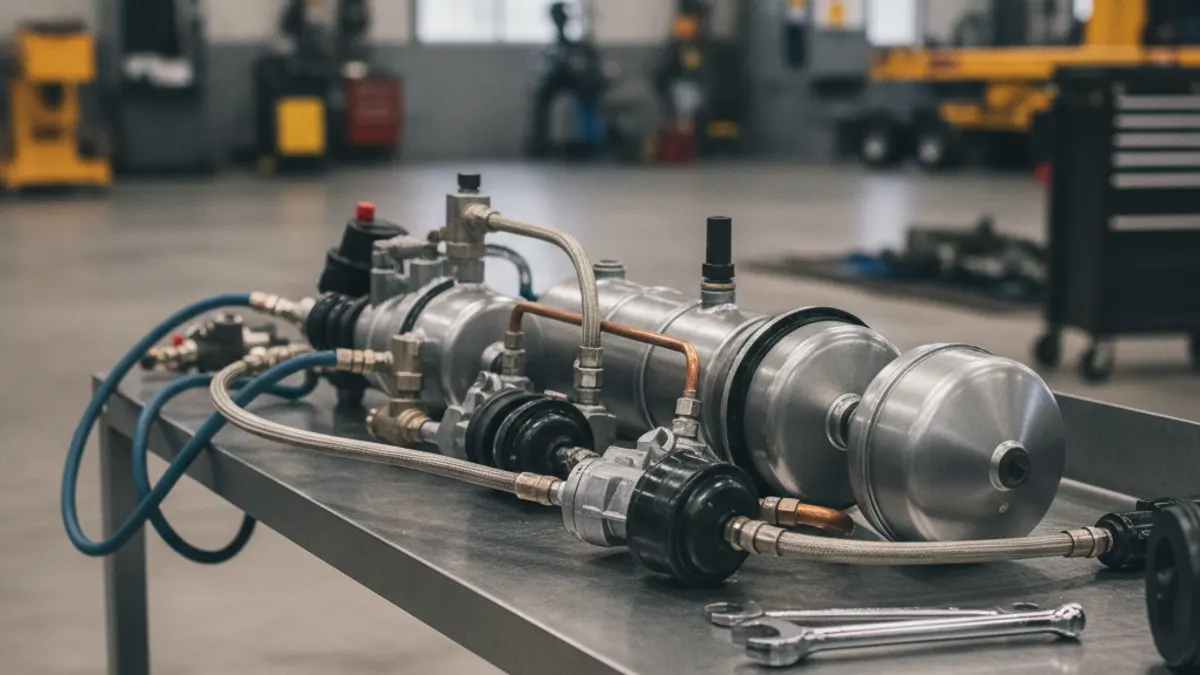 Semi-Trailer Air Brake System Explained