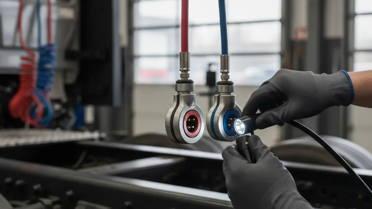 "Service Trailer Brake System" Warning: What It Means and What to Check